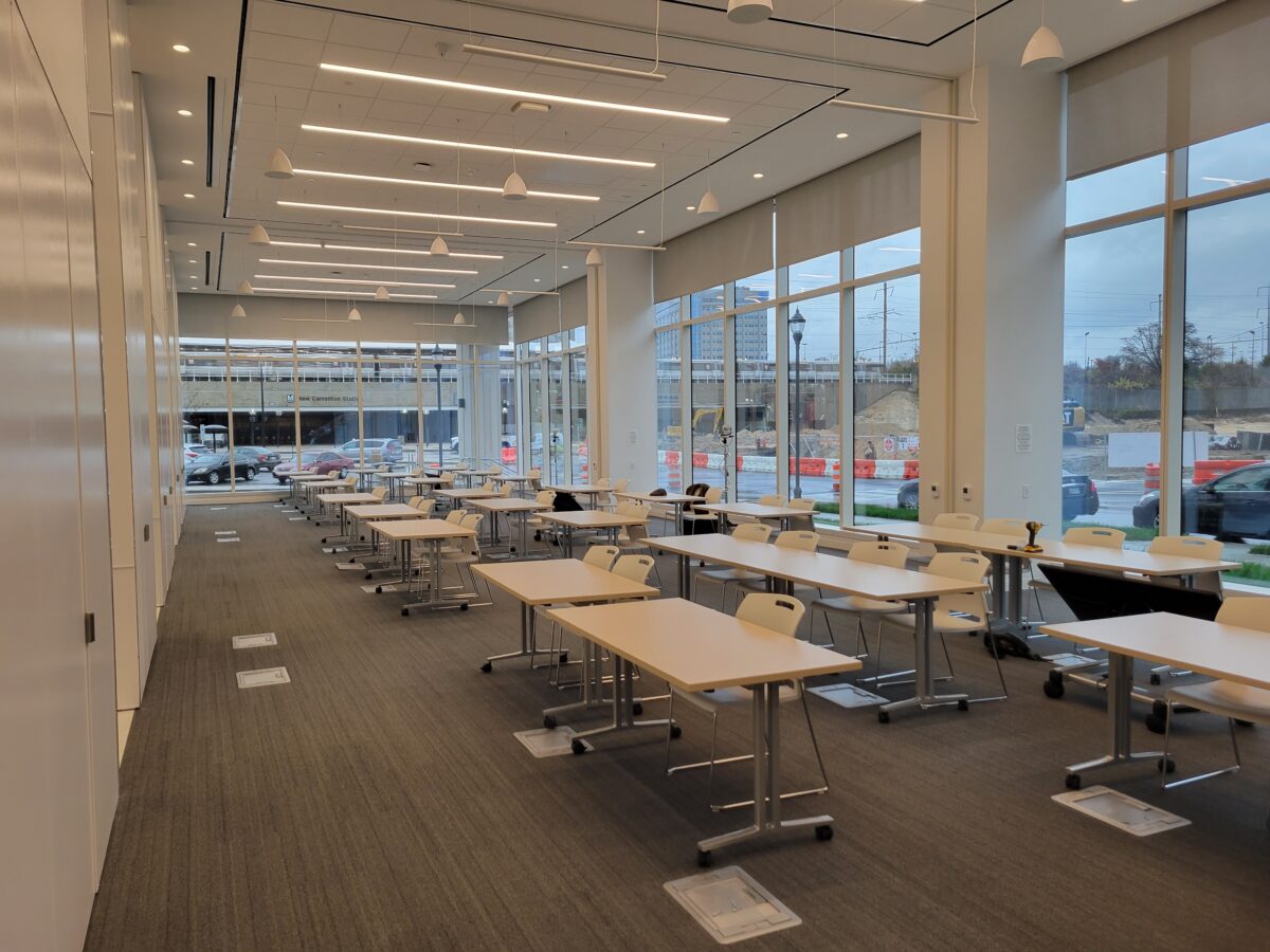 training room DAS example