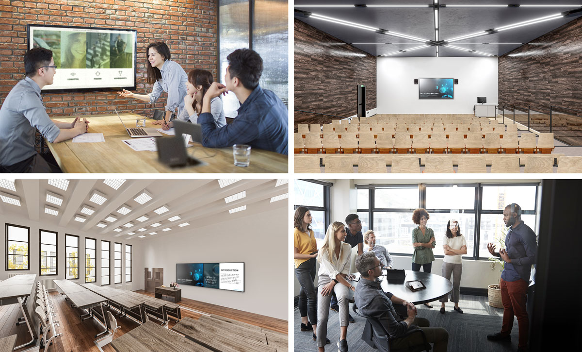 hybrid learning classrooms