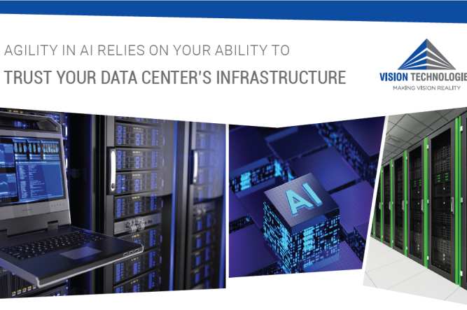 data center AI and racks. Agility in AI relies on your ability to trust your data center's infrastructure