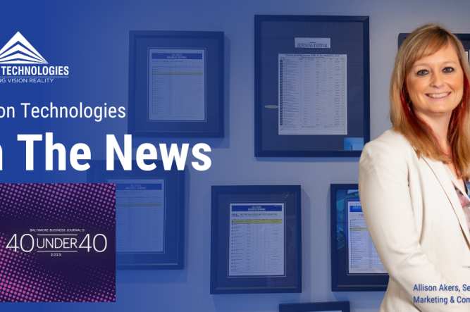 Allison Akers Vision Technologies BBJ 40 Under 40 Award