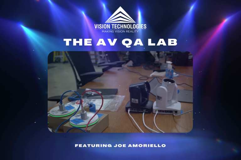 AV QA Lab with Joe Amoriello