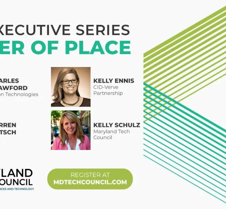 featured speakers at the upcoming Maryland Tech Council Power of Place Event