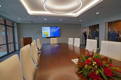 Helping Up Mission Board Room
