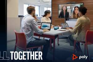 Poly All Together Hybrid Video Conferencing 