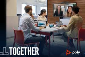 Poly All Together Hybrid Video Conferencing
