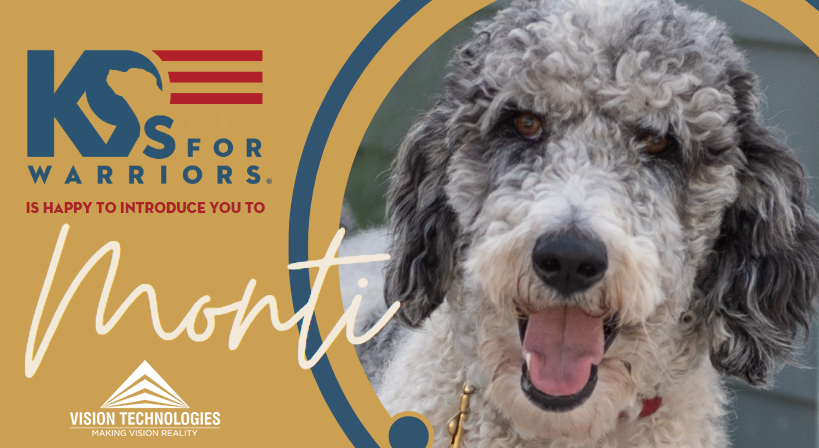 Making Giving a Reality: Honoring Memorial Day with K9s For Warriors and Monti